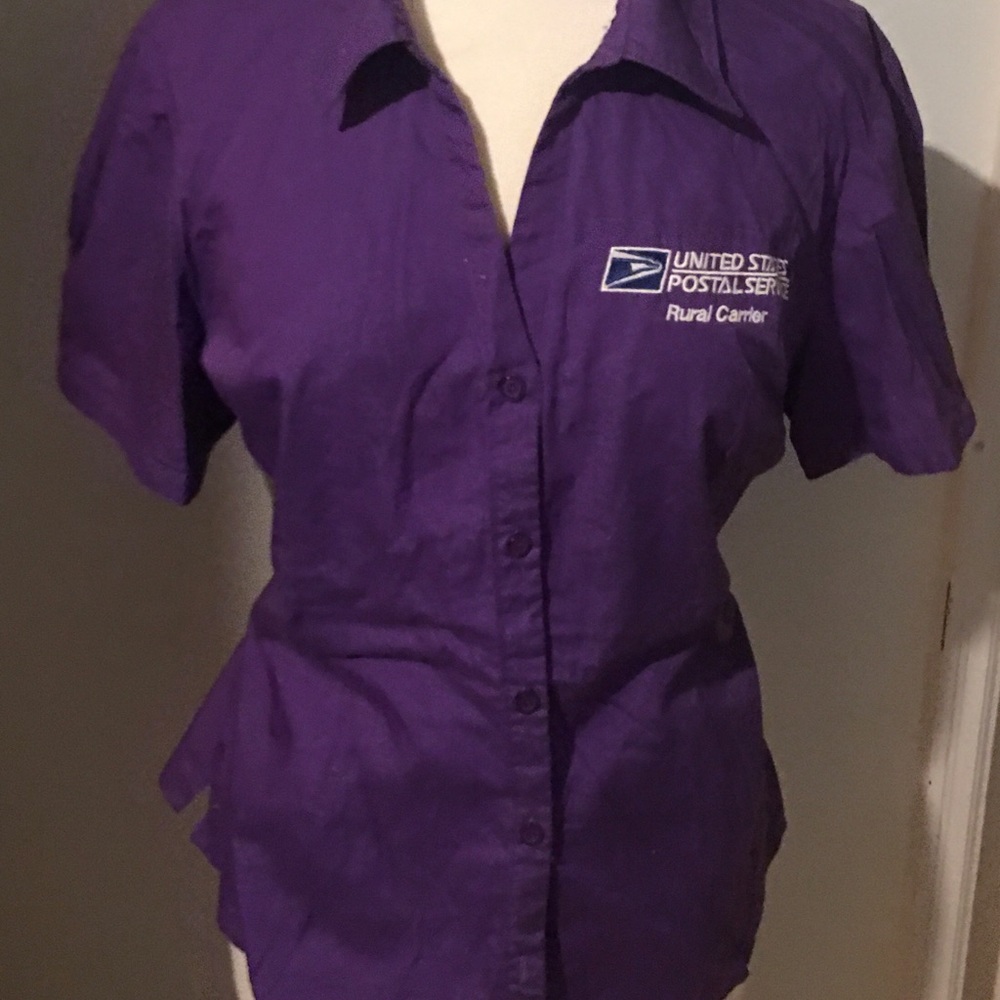 COPY - United States Postal Service cotton blouse